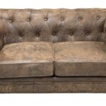 Sofá CHESTER PREMIUM, 2 plazas, similpiel vintage